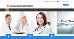 Desktop Screenshot of kansalpathlab.com
